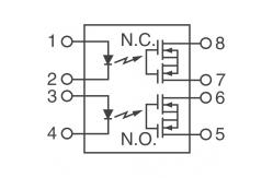 China AQW254 Integrated Circuit Chip PhotoMOS RELAYS solid state relay supplier