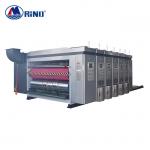 CE Carton Box Flexo Printing Machine , 4 Color Printer Slotter Machine 30KW for sale