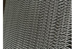 China CE SGS 304SS Longlife Herringbone Wire Mesh Belt For Biscuit Baking supplier