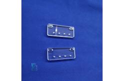 China Factory Fixed Penetration UV High Purity Perforated Quartz Glass Sheet supplier