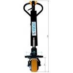 Customized Manual Stacker Pallet Jack Hydraulic Pallet Stacker 800W for sale