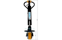 China Customized Manual Stacker Pallet Jack Hydraulic Pallet Stacker 800W supplier
