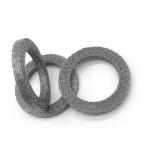 Silver Yellow Stainless Steel Plain Knitted Wire Ring Mesh Customzied Diameter 5-300mm for sale