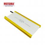 High Energy Density Battery 3.7V 4000mAh 6.5x46x98mm Customized Lithium Polymer Battery for sale