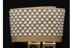 China 3D Raised SGS Silicone Dots Anti Slip Elastic Band For Clothes supplier