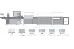 China Automatic PLC Control Case Making Machine 25pcs/Min Speed supplier