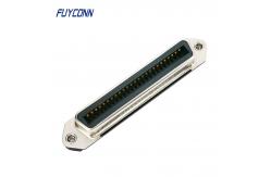 China PCB 64 50 Pin Solderless Centronics Connector With Press Pin Contact supplier