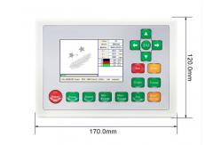 China RUIDA RDV6442S CO2 Laser Small Vision Controller , Double Heads Engraving Control System supplier