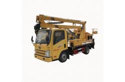 China FAW Single-row   Folding Arm High-altitude Work Vehicle supplier