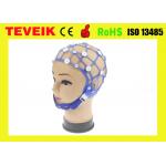 Separating EEG hat, 20 leads medical eeg electrode cap supply from teveik for sale