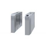 24V BLDC Flap Barrier Turnstile Wire Drawing AC100V With Face Recognition for sale