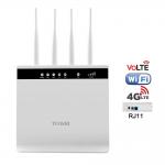 2.4G LTE Router Volte Dual Band 4G CPE WiFi Router With RJ11 Port for sale