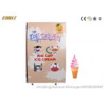 5 Liter Hypermarket Coin Ice Cream Machine Automatic Cleaning for sale