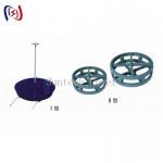 Vertical Hydraulic Cable Reel Stand – Heavy-Duty 7-Ton Capacity | 360° Rotating Base | For Power/Telecom Cable Deployment​ for sale