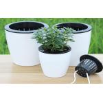 PP Thickened Not Brittle Round Flower Pots Wear Resistance for sale