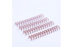 China 0.7mm - 1.0mm Nylon Coated Double Loop Binding Wire 23 Loops supplier