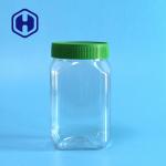 72mm Diameter 520ml Leak Proof Plastic Jar Dry Fruits Chocolate Packaging for sale