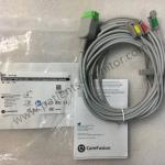GE Care Fusion ECG Care Cable 3 Lead With Integrated Grabber Lead Wire IEC 3.6m 12ft REF 2021141-002 2017004-003 for sale