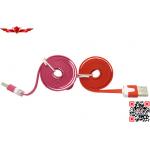New Arrival 1.0 Meter USB 2.0 Micro USB Data Cable For Iphone 4 Multi Colors for sale