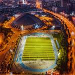Synthetic Flooring Outdoor Sports Surfaces Multi Purpose for sale