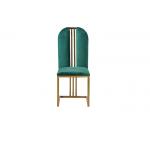 Fashionable Nordic Leather Padded Dining Chairs for sale