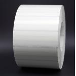 25*35mm Cable Adhesive Label 1mil White Matte Translucent Water Resistant Vinyl Cable Label for sale