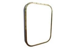 China Inward Opening Aluminum Steel Rectangular Marine Cabin Fixed Windows supplier