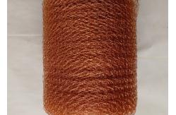 China ODM Dust Removal Knitted Copper Wire Mesh For Oil Gas Separation supplier