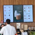 Ultra Thin Wall Mounted Digital Signage Display Advertising Android Signage Display for sale