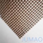 Al Alloy Brass Decorative Metal Curtain Little Hemispheric Pieces for sale
