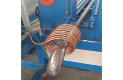 China Elbow Hot Forming machine Mandrel pushing Induction Heating System Bending supplier
