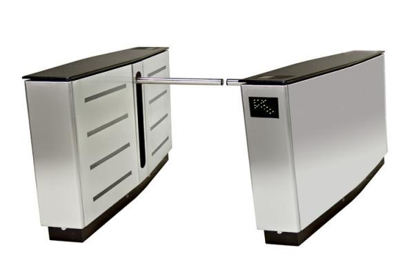 Luxurious Fingerprint Scanner Biometric Drop Arm Turnstile Barrier Gate