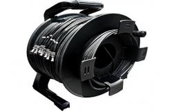 China Portable Retractable Cable Reel For Various Tactical Communication FO Cable supplier