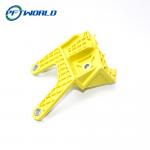Customized Yellow Injection Molding Parts Precision ABS Components with Carton Box Packaging
