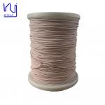 Solderable 840 StrandsX0.071mm Nylon Wrapped Copper Silk Covered Litz Wire for Solar Inverters for sale