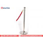 Stainless Steel Stanchion Security Bollards Crowd Control 910mm Height CE Approval for sale