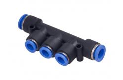 China Direct Female Pneumatic Push In Fittings Reducing Tube Connector 16mm supplier