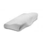 White Color Anti Snore Velvet Memory Foam Contour Pillow Polybag Packing for sale