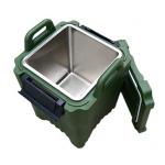 Military 40L Insulated Soup Carrier Stackable Square With SS Inside for sale