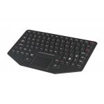 Rubber Red Backlight 30mA Silicone Usb Keyboard USB PS2 for sale
