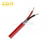 FPLP-CL2P Fire Alarm Cable 14AWG 2 Cores Solid Shielded  for Burglar Alarm System for sale