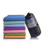Customized Microfiber Ultra Absorbent Yoga Towel Lightweight for sale