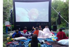China Portable Inflatable Movie Screen , Customized Size Inflatable Cinema Screen supplier