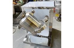 China Laboratory 3D Mixer Powder Multidirectional Motion Mixer Vertical Small Mixer supplier