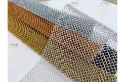 China Architectural Decorative Aluminum Metal Shower Curtain For Hotle supplier