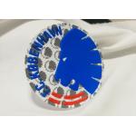 High Frequency Custom Screen Printing Patches , Reflective Silk Screen Labels OEM / ODM for sale