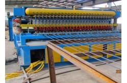 China Fully Automatic Wire Mesh Welding Machine , Weld Mesh Making Machine supplier