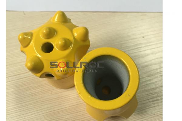Tapered Equipment Tapered Button Bits For Integral Tapered Rod