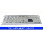 Stainless Steel Industrial Keyboard With Touchpad High Vandal-Proof With USB Interface