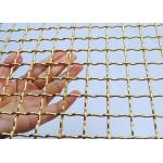 High Spring Wire Plate Hooked Crimped Vibrating Screen Wire Mesh Galvanized Crimped Metal Mesh for sale